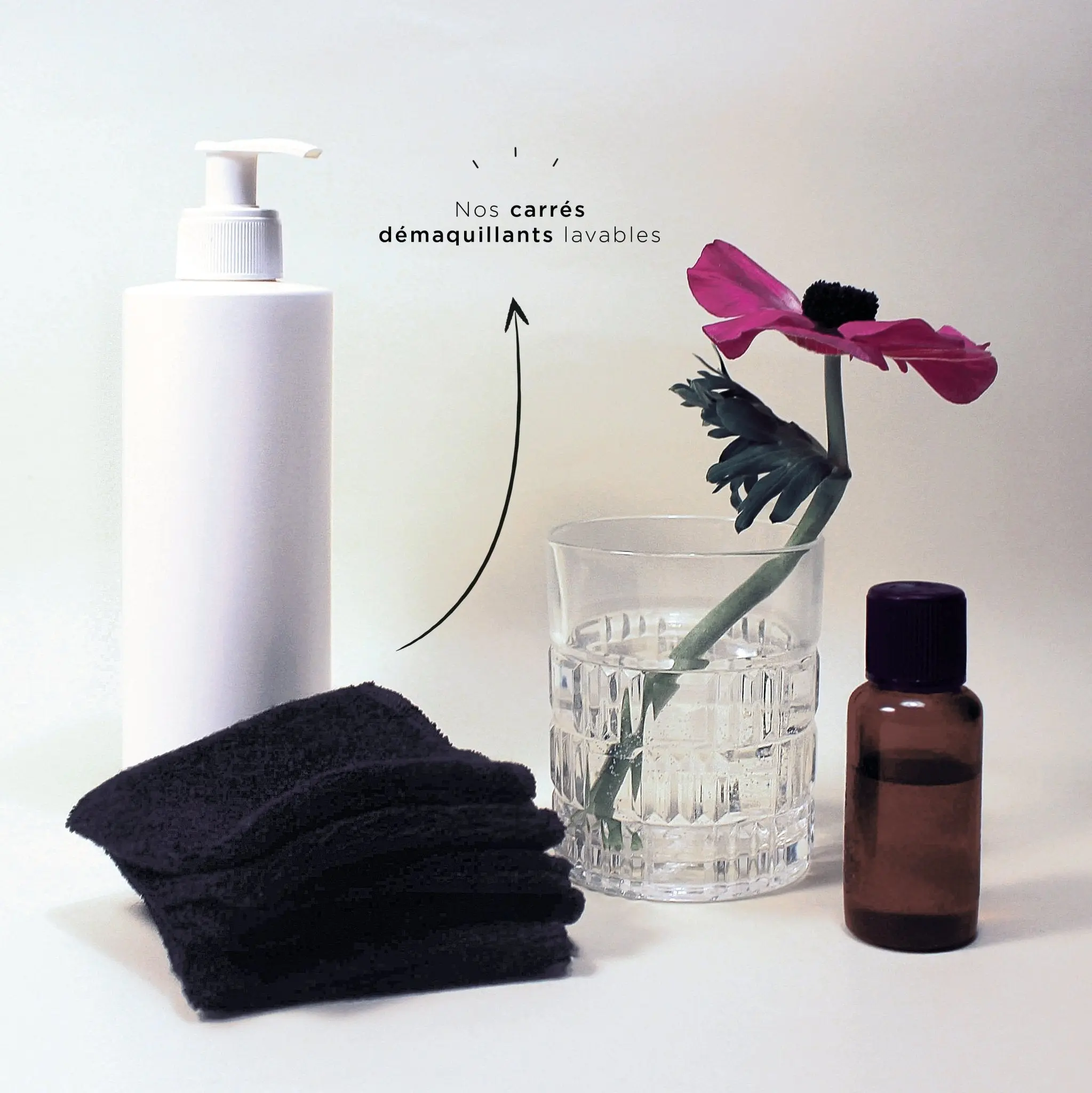 Lingettes démaquillantes x5