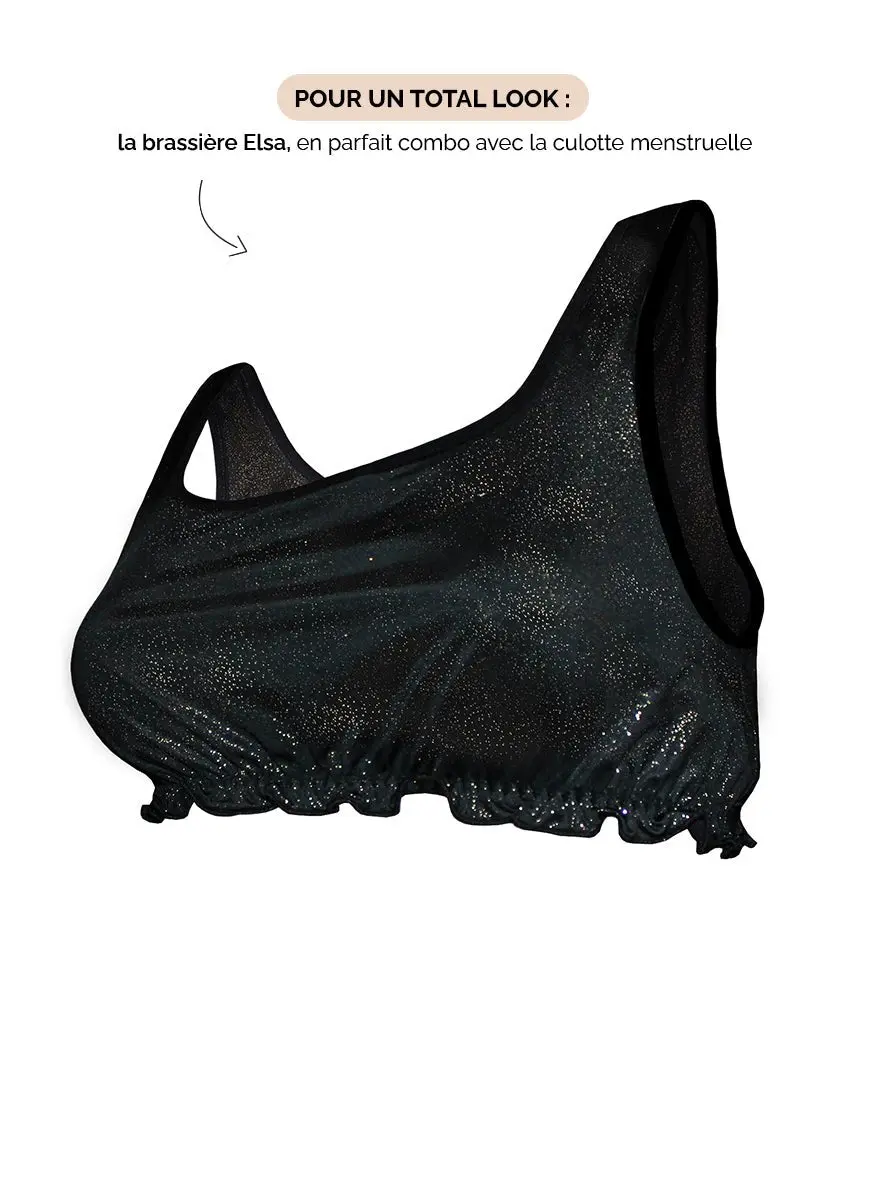 Super Adèle Pailletée Noire - Image 7