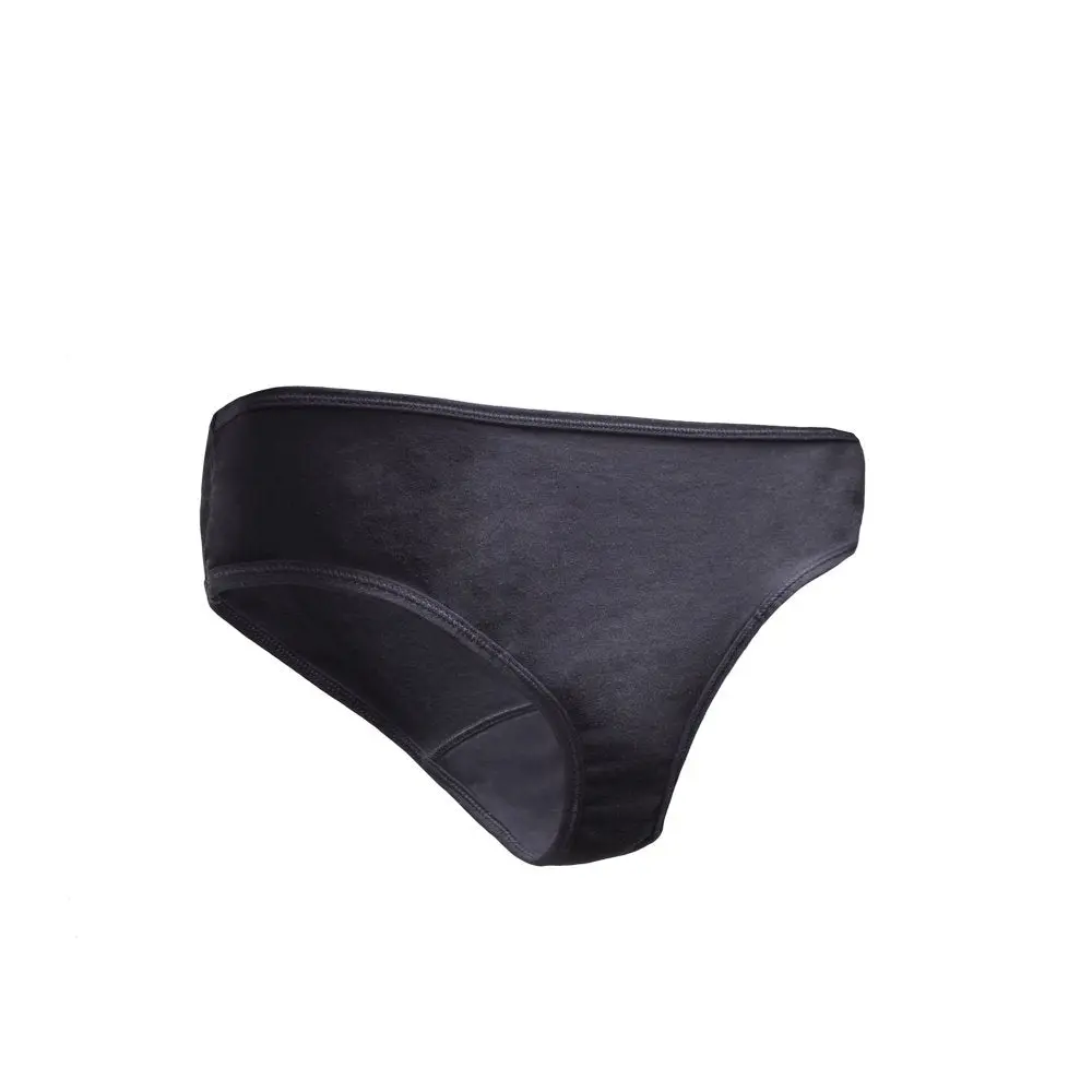 Laura Noire 2.0  - Culotte Menstruelle Noire - Flux Moyen - Image 3