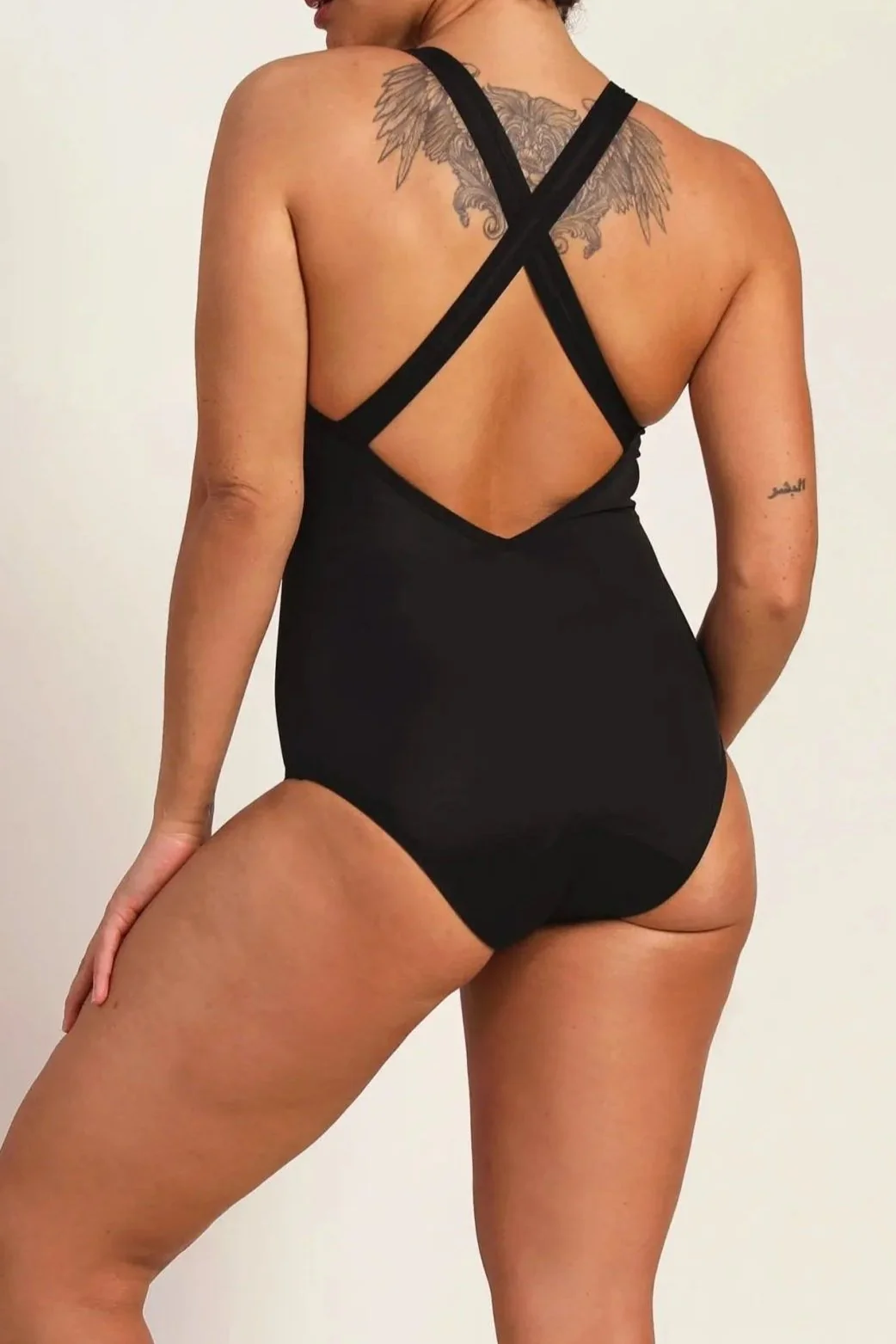 Alix Maillot Menstruel Une Pièce Noir - Image 4